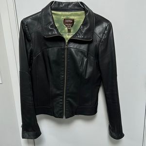 Leather jacket